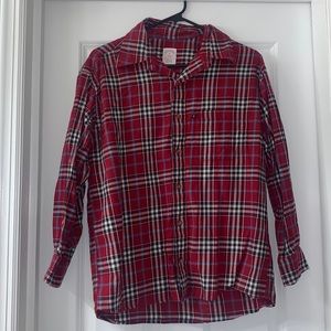 Men’s Brooks Brothers Original Polo Flannel in Red Checkered Size Medium